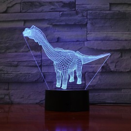 3D LED lámpa - Brachiosaurus