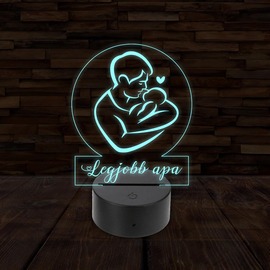 3D LED lámpa - Legjobb Apa