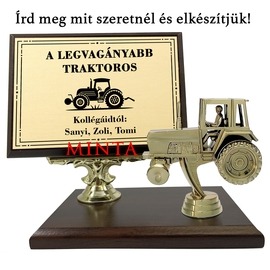Asztali fa plakett - Gazdáknak Asztali fa plakett - Gazdáknak