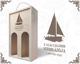 Fa bortartó doboz - Vitorlázónak Fa bortartó doboz - Vitorlázónak