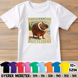 Capybara Burbaloni Lulilolli brainrot gyerek póló Capybara Burbaloni Lulilolli brainrot gyerek póló