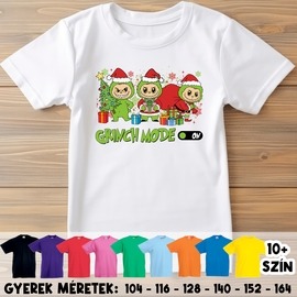 Grincs mode on Labubu gyerek póló Grincs mode on Labubu gyerek póló