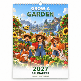Grow a garden falinaptár Grow a garden falinaptár
