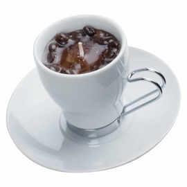 Espresso illatgyertya csészében