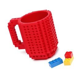 Lego bögre - piros