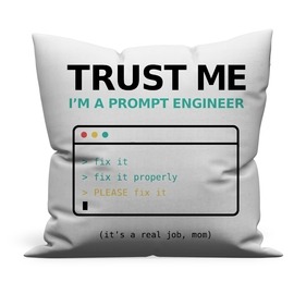 Prompt engineer párna Prompt engineer párna