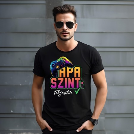 Póló - Gamer Apa Póló - Gamer Apa