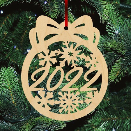 Fa karácsonyfadísz – 2022