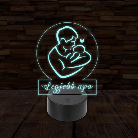 3D LED lámpa - Legjobb Apa