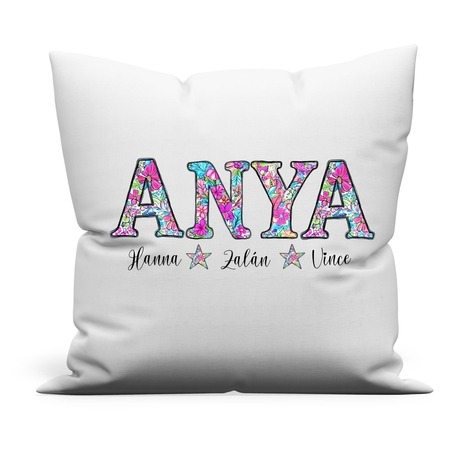 Anya párna egyedi nevekkel Anya párna egyedi nevekkel