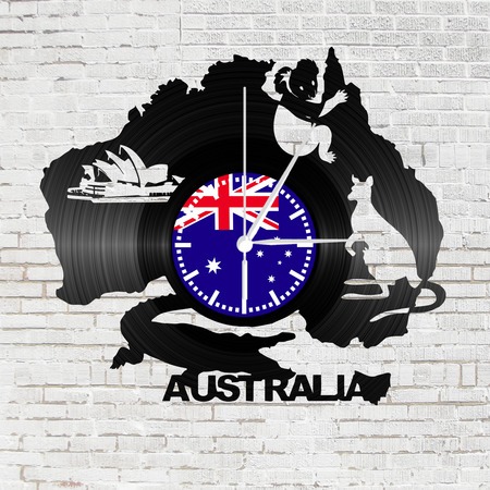 Bakelit óra - Ausztrália