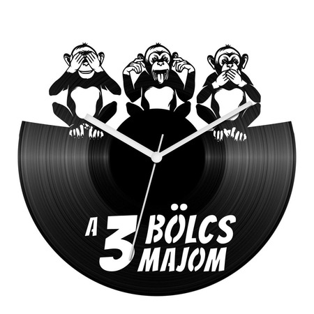 A 3 bölcs majom bakelit óra A 3 bölcs majom bakelit óra