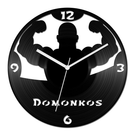 Férfi neves bakelit óra számokkal Férfi neves bakelit óra számokkal