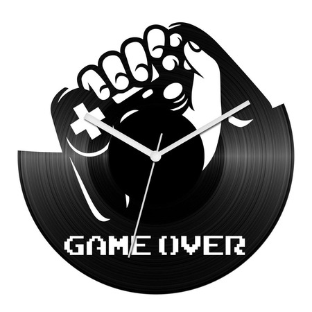 Game over bakelit óra Game over bakelit óra