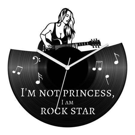 Rocksztár bakelit óra Rocksztár bakelit óra