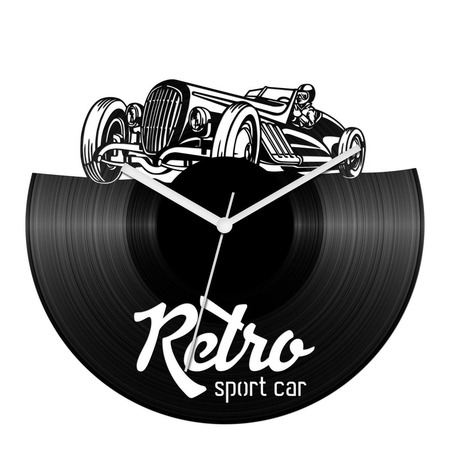 Retro sport autó bakelit óra Retro sport autó bakelit óra