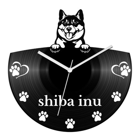 Shiba inu bakelit óra Shiba inu bakelit óra