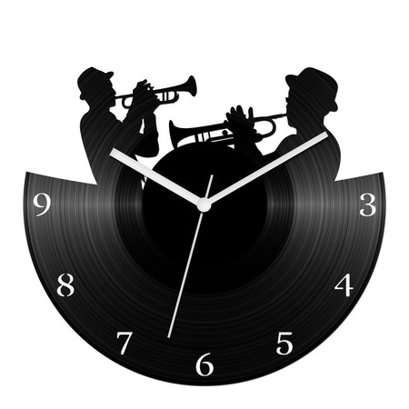 Trombitások bakelit óra Trombitások bakelit óra