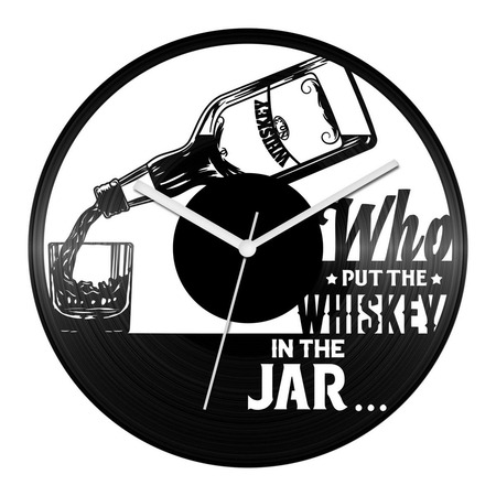 Whiskey feliratos bakelit óra Whiskey feliratos bakelit óra