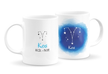 Kos csillagjegyes bögre Kos csillagjegyes bögre