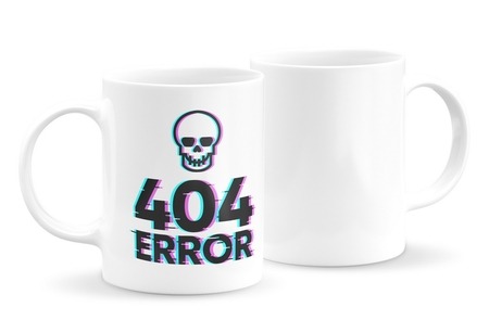 Error feliratos bögre 1 Error feliratos bögre 1