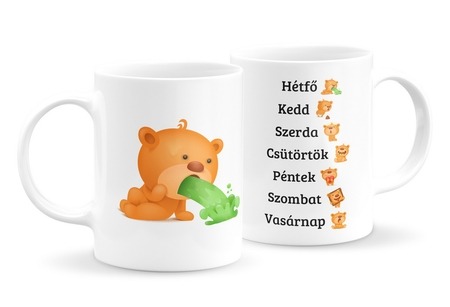Macis emoji bögre - napos Macis emoji bögre - napos