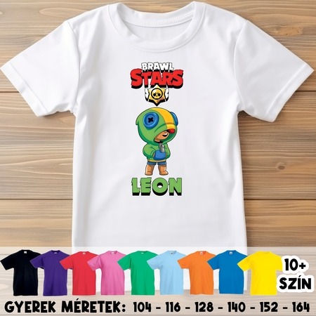 Gyerek póló - Brawl Stars Leon Gyerek póló - Brawl Stars Leon