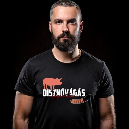 Póló - Disznóvágás folyamatban Póló - Disznóvágás folyamatban