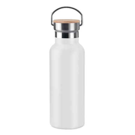 Duplafalú termosz bambusz kupakkal - 500ml Duplafalú termosz bambusz kupakkal - 500ml