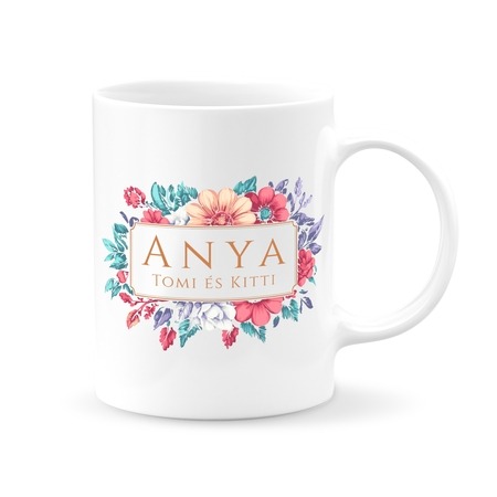Egyedi anya bögre nevekkel Egyedi anya bögre nevekkel