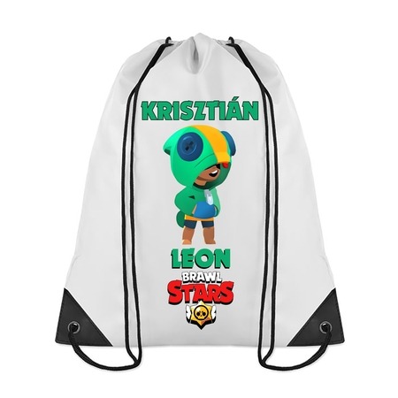 Tornazsák - Brawl Stars - Leon- egyedi névvel Tornazsák - Brawl Stars - Leon- egyedi névvel