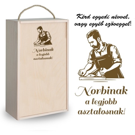 Fa bortartó doboz - Asztalos