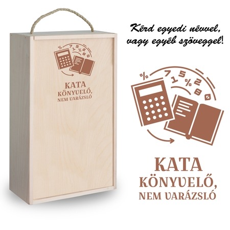 Fa bortartó doboz - Könyvelő