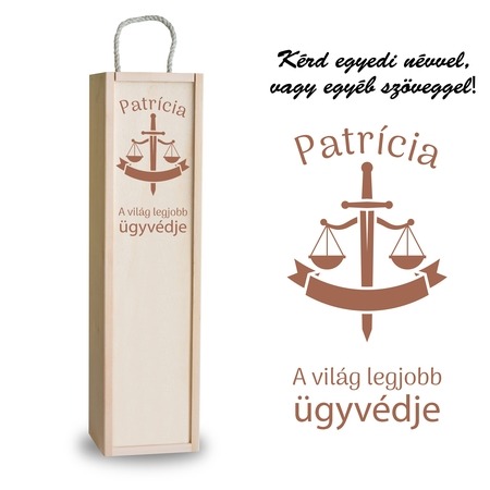 Fa bortartó doboz - Ügyvéd Fa bortartó doboz - Ügyvéd