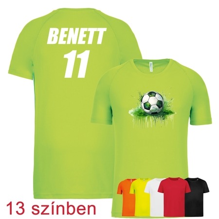 Focilabda mintás foci mez gyerek sport póló Focilabda mintás foci mez gyerek sport póló