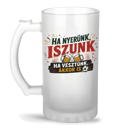 Mindig iszunk focis söröskorsó Mindig iszunk focis söröskorsó