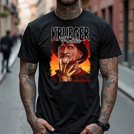 Freddy Krueger gyilkos horror póló