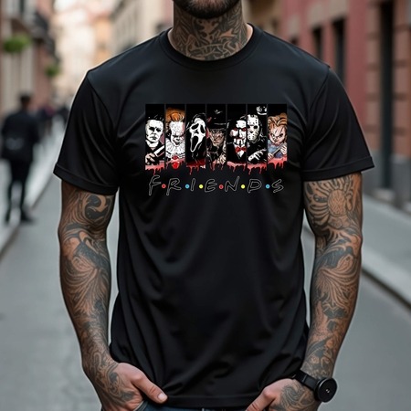 Gyilkos jóbarátok horror póló Gyilkos jóbarátok horror póló