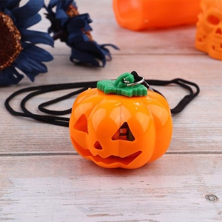 Halloween ledes tök nyaklánc Halloween ledes tök nyaklánc