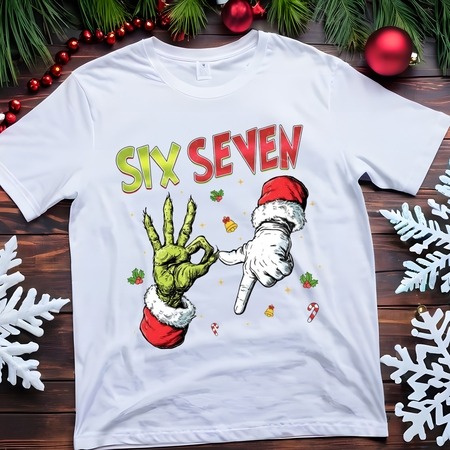 Karácsonyi póló - six seven 67 Karácsonyi póló - six seven 67