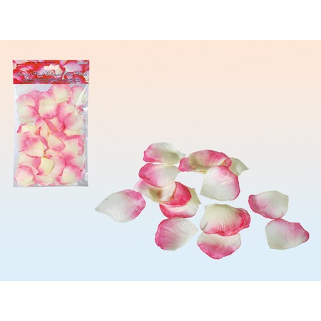 Rózsaszirom - krém/rózsaszín 150db-os