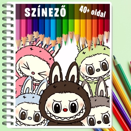 Labubu színező Labubu színező