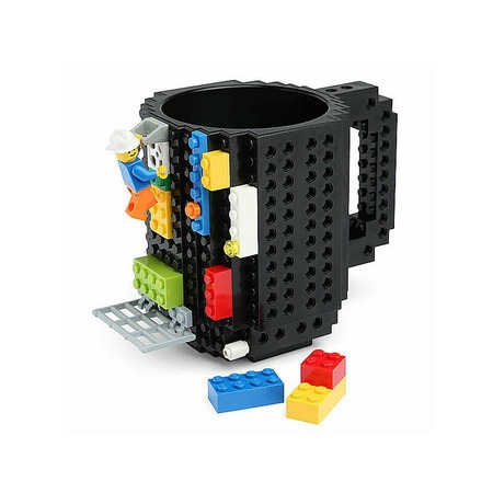 Lego Bögre - Fekete