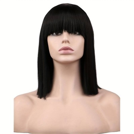 Long Bob fekete paróka