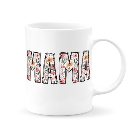 Mama feliratos bögre