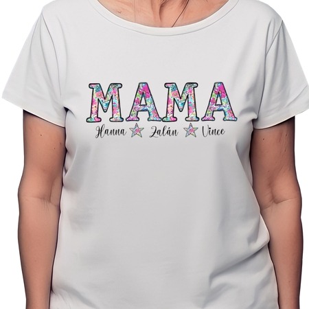 Mama póló egyedi nevekkel Mama póló egyedi nevekkel