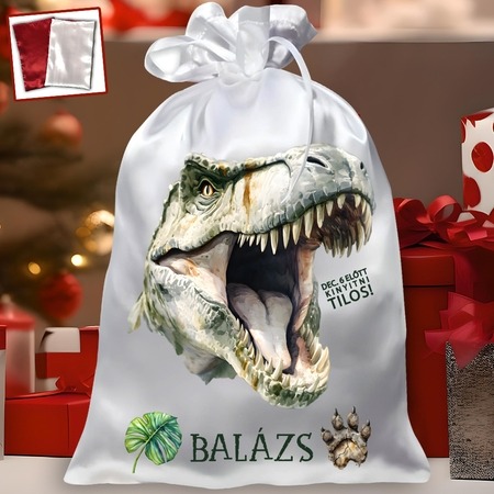 Mikulás zsák - Trex dínó Mikulás zsák - Trex dínó