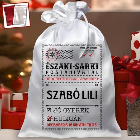 Mikulás zsák - Északi sarki Postahivatal Mikulás zsák - Északi sarki Postahivatal