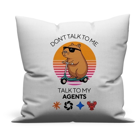 Capybara AI párna