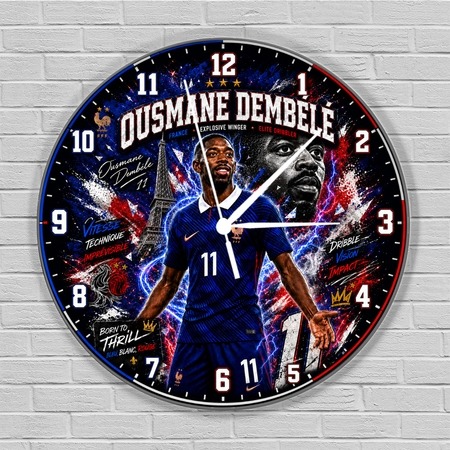 Ousmane Dembélé falióra Ousmane Dembélé falióra